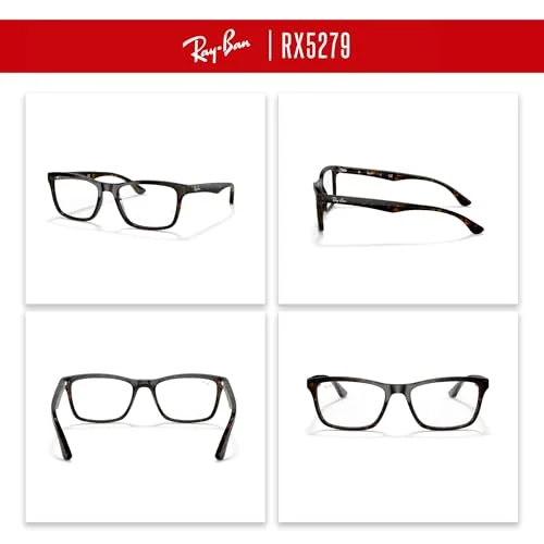 Eyeglasses Frames for Men Havana Frames Square 53 17 140 by Charles Delon 3