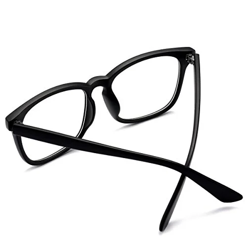 Eyeglasses Frames for Men Matte Black Frames Square 52 21 138 by Charles Delon 4