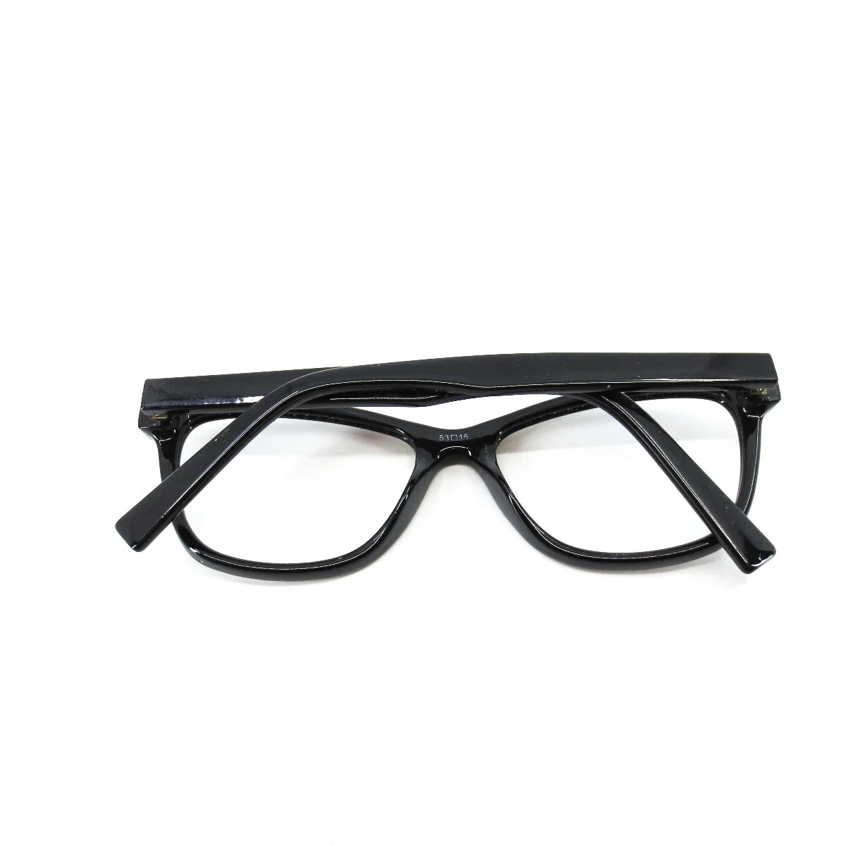 Unbranded WP8104 BK Womens Square Full Rim Eyeglasses 53-16-140 2