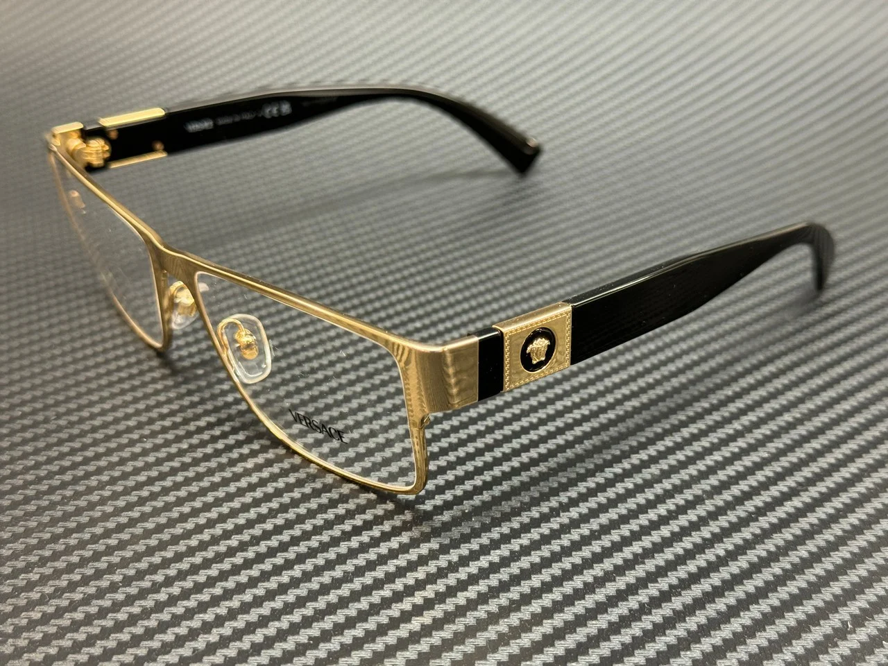 VERSACE VE1274 1002 Gold Black Men
